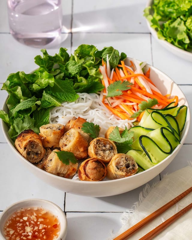 Bún Chả Giò.
