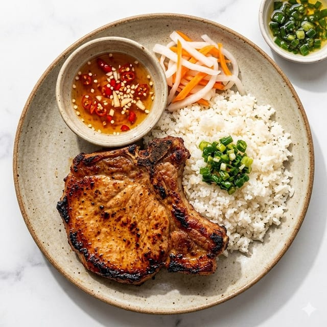 Cơm Sườn Nướng.
