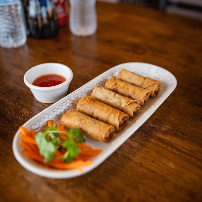 Savor Our Spring Rolls